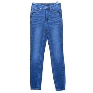 Judy Blue‎ Skinny Jeans High Rise Dark Wash Denim Stretch Women's 3/26